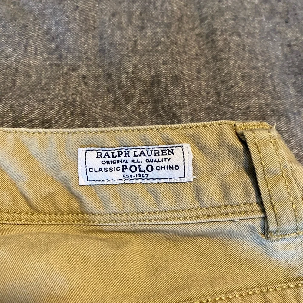 Polo Ralph Lauren Khaki pants with‎ big pink pony, youth size 10